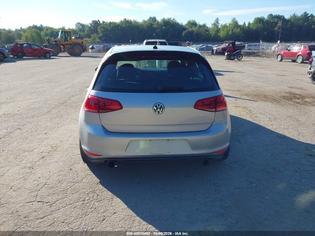 2015 Volkswagen Golf Gti 2.0t S 4-door მანქანა იყიდება აუქციონზე, vin: 3VW5T7AU6FM015886, აუქციონის ნომერი: 45820492
