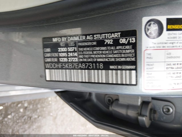 Mercedes-Benz E 350 2014 WDDHF5KB7EA873118 Image 9