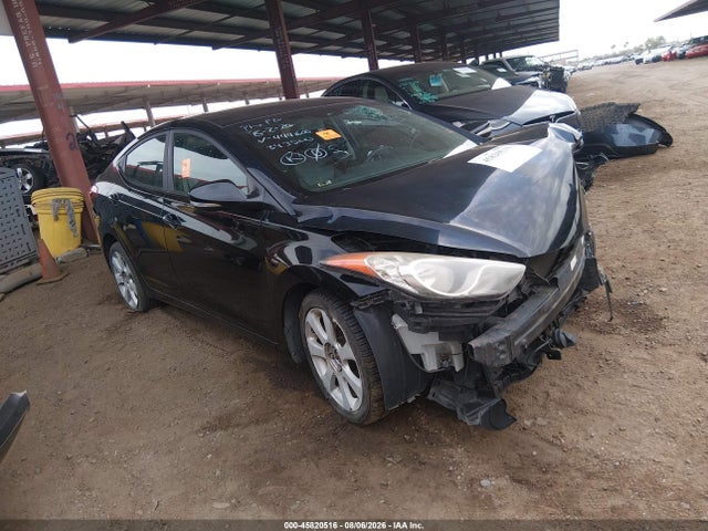 2012 Hyundai Elantra Limited (ulsan Plant) მანქანა იყიდება აუქციონზე, vin: KMHDH4AE0CU444600, აუქციონის ნომერი: 45820516
