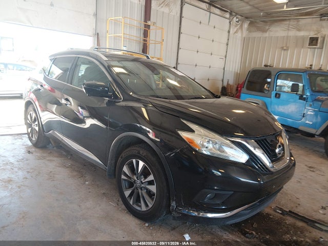 Продажа на аукционе авто 2016 Nissan Murano Sl, vin: 5N1AZ2MG6GN158770, номер лота: 45820532