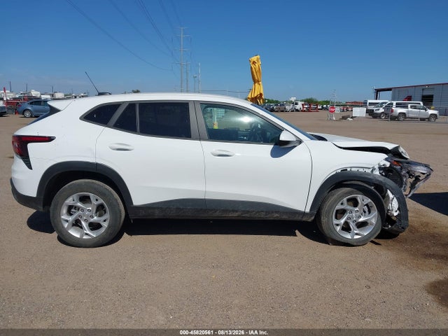 2025 Chevrolet Trax Fwd Ls მანქანა იყიდება აუქციონზე, vin: KL77LFEP4SC107064, აუქციონის ნომერი: 45820561