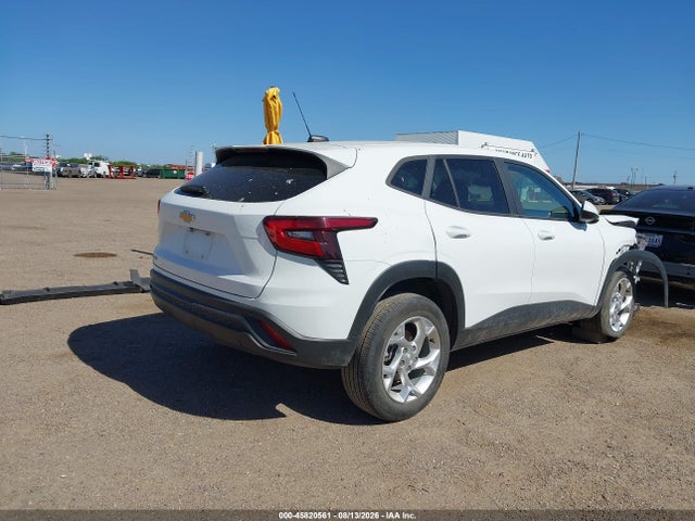 2025 Chevrolet Trax Fwd Ls მანქანა იყიდება აუქციონზე, vin: KL77LFEP4SC107064, აუქციონის ნომერი: 45820561