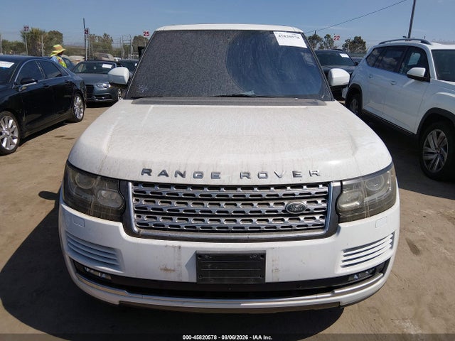 Aukcja sprzedaży 2016 Land Rover Range Rover 3.0l V6 Supercharged Hse, vin: SALGS2PF6GA298940, numer aukcji: 45820578