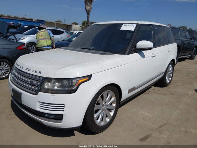 Aukcja sprzedaży 2016 Land Rover Range Rover 3.0l V6 Supercharged Hse, vin: SALGS2PF6GA298940, numer aukcji: 45820578
