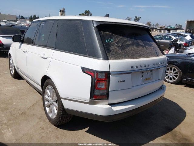 Aukcja sprzedaży 2016 Land Rover Range Rover 3.0l V6 Supercharged Hse, vin: SALGS2PF6GA298940, numer aukcji: 45820578