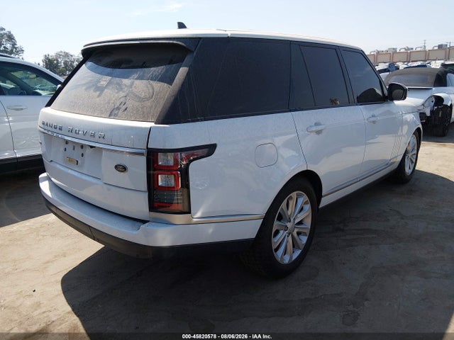 Aukcja sprzedaży 2016 Land Rover Range Rover 3.0l V6 Supercharged Hse, vin: SALGS2PF6GA298940, numer aukcji: 45820578