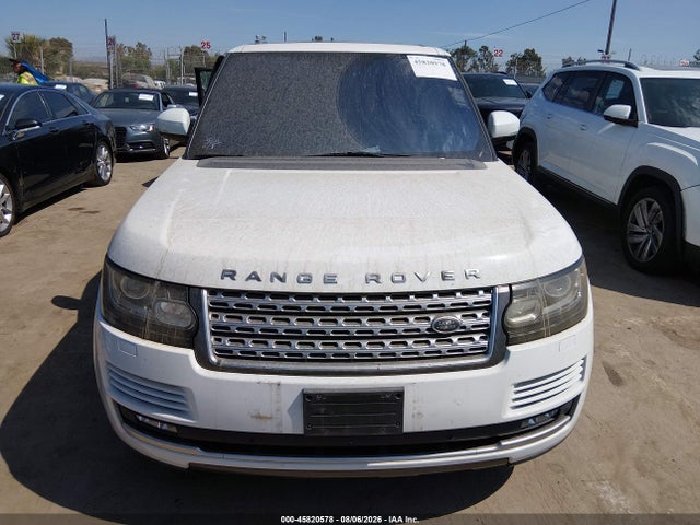 Aukcja sprzedaży 2016 Land Rover Range Rover 3.0l V6 Supercharged Hse, vin: SALGS2PF6GA298940, numer aukcji: 45820578