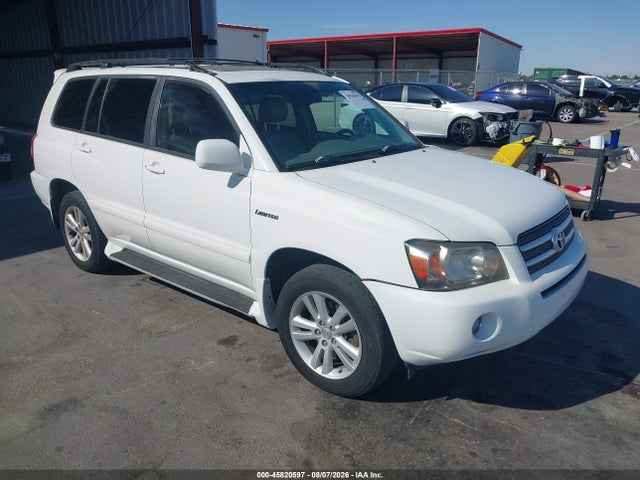 Продаж на аукціоні авто 2006 Toyota Highlander Hybrid Limited V6, vin: JTEDW21A860007267, номер лоту: 45820597