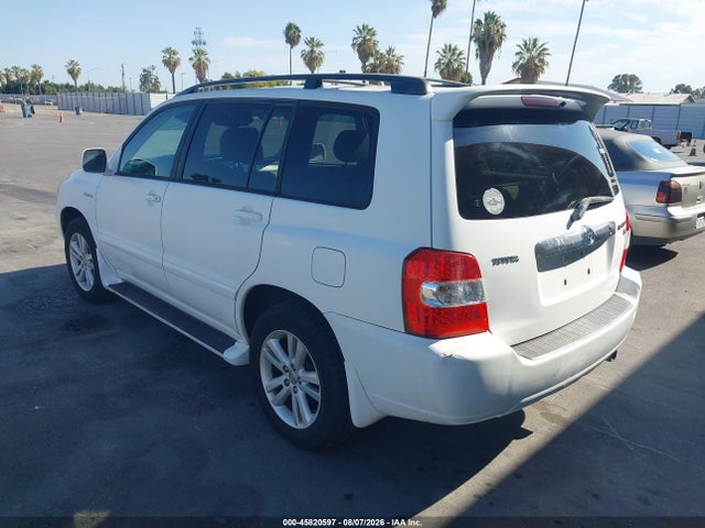 Продаж на аукціоні авто 2006 Toyota Highlander Hybrid Limited V6, vin: JTEDW21A860007267, номер лоту: 45820597