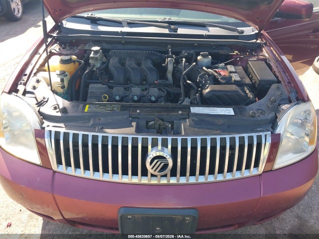2005 Mercury Montego Premier მანქანა იყიდება აუქციონზე, vin: 1MEFM42105G606150, აუქციონის ნომერი: 45820657