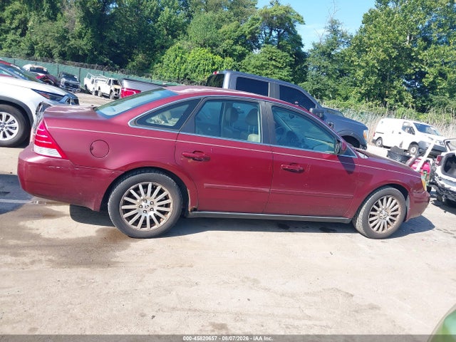 2005 Mercury Montego Premier მანქანა იყიდება აუქციონზე, vin: 1MEFM42105G606150, აუქციონის ნომერი: 45820657