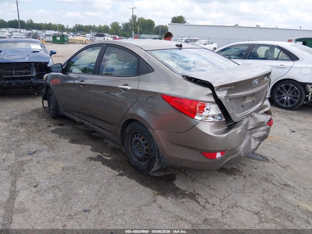 2012 Hyundai Accent Gls მანქანა იყიდება აუქციონზე, vin: KMHCT4AE9CU139185, აუქციონის ნომერი: 45820660