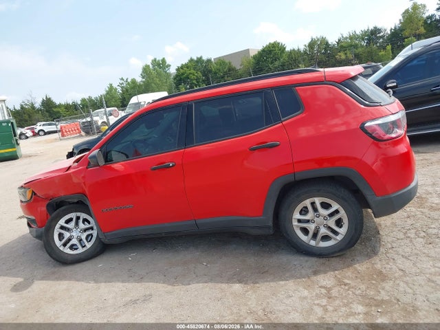 Aukcja sprzedaży 2018 Jeep Compass Sport Fwd, vin: 3C4NJCAB6JT123620, numer aukcji: 45820674