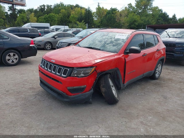 Aukcja sprzedaży 2018 Jeep Compass Sport Fwd, vin: 3C4NJCAB6JT123620, numer aukcji: 45820674