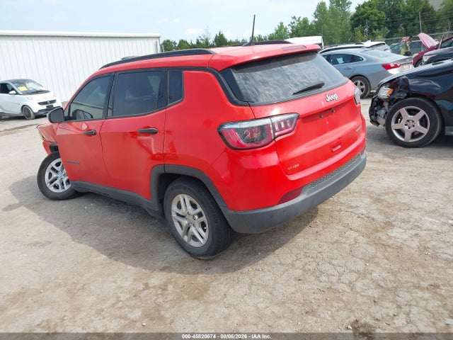 Aukcja sprzedaży 2018 Jeep Compass Sport Fwd, vin: 3C4NJCAB6JT123620, numer aukcji: 45820674
