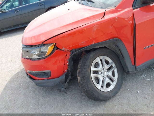 Aukcja sprzedaży 2018 Jeep Compass Sport Fwd, vin: 3C4NJCAB6JT123620, numer aukcji: 45820674