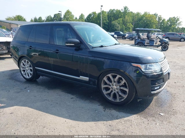 Продажа на аукционе авто 2014 Land Rover Range Rover 3.0l V6 Supercharged Hse, vin: SALGS2WF3EA176423, номер лота: 45820706