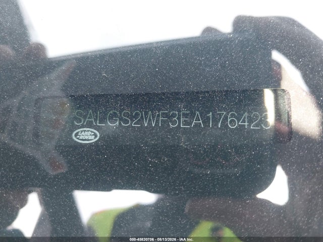 45820706 :رقم المزاد ، SALGS2WF3EA176423 vin ، 2014 Land Rover Range Rover 3.0l V6 Supercharged Hse مزاد بيع