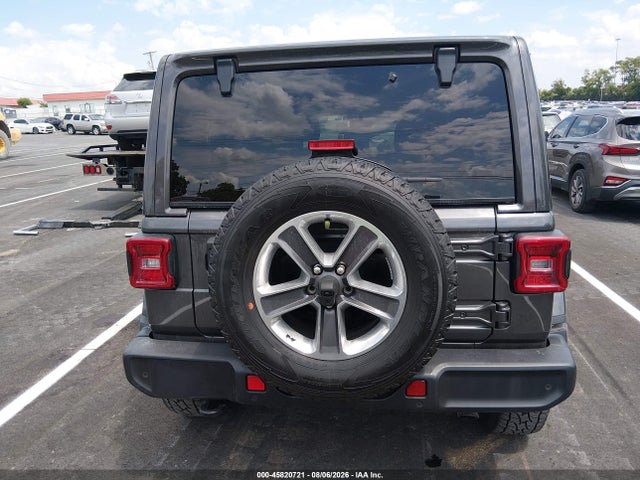 Продажа на аукционе авто 2021 Jeep Wrangler Unlimited Sahara 4x4, vin: 1C4HJXEN5MW697360, номер лота: 45820721