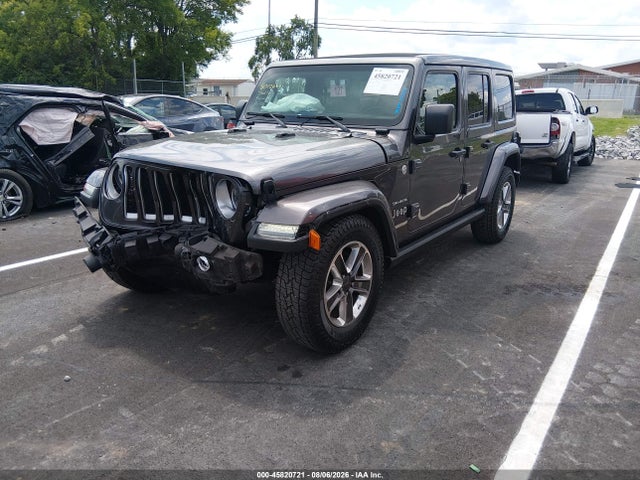 Продажа на аукционе авто 2021 Jeep Wrangler Unlimited Sahara 4x4, vin: 1C4HJXEN5MW697360, номер лота: 45820721