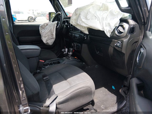 Продажа на аукционе авто 2021 Jeep Wrangler Unlimited Sahara 4x4, vin: 1C4HJXEN5MW697360, номер лота: 45820721