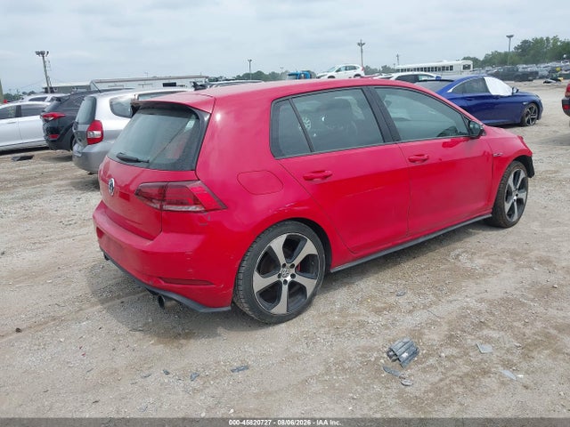 Продажа на аукционе авто 2018 Volkswagen Golf Gti 2.0t Autobahn/2.0t S/2.0t Se, vin: 3VW447AU3JM278449, номер лота: 45820727