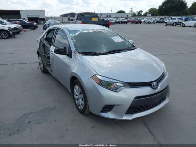 45820732 :رقم المزاد ، 5YFBURHE2GP470483 vin ، 2016 Toyota Corolla Le مزاد بيع