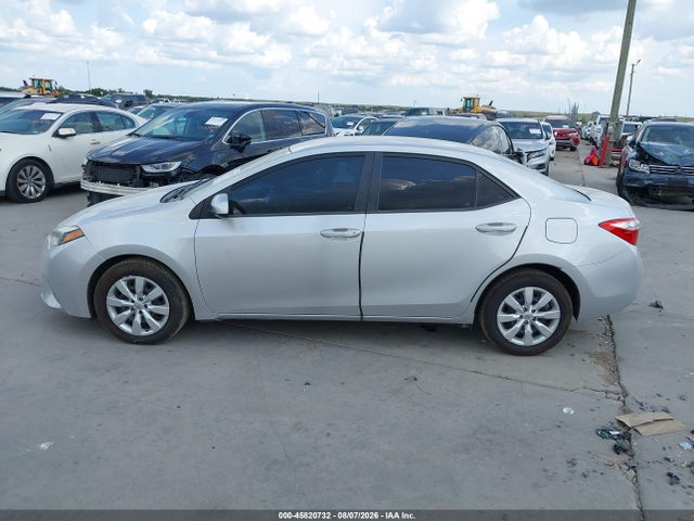 Aukcja sprzedaży 2016 Toyota Corolla Le, vin: 5YFBURHE2GP470483, numer aukcji: 45820732