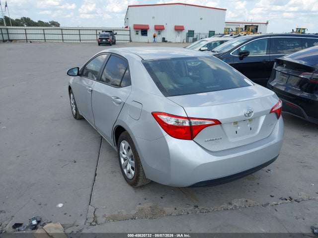 Aukcja sprzedaży 2016 Toyota Corolla Le, vin: 5YFBURHE2GP470483, numer aukcji: 45820732