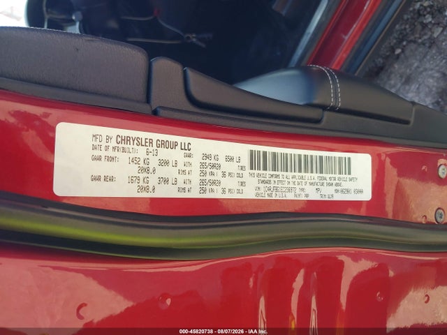 Aukcja sprzedaży 2014 Jeep Grand Cherokee Limited, vin: 1C4RJFBG1EC236972, numer aukcji: 45820738