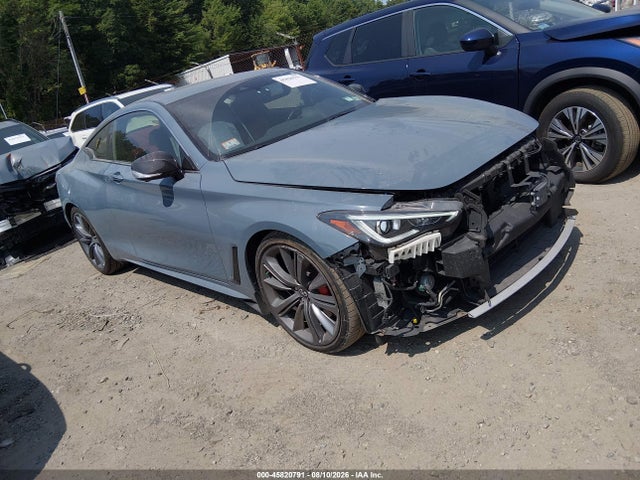 45820791 :رقم المزاد ، JN1FV7LL9MM560031 vin ، 2021 Infiniti Q60 Red Sport 400 Awd مزاد بيع
