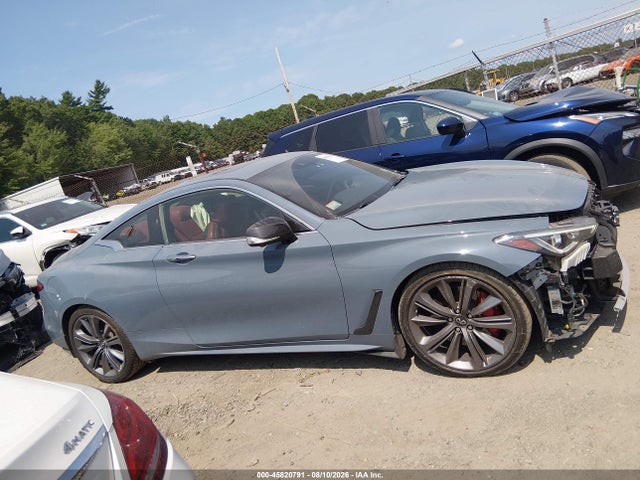 45820791 :رقم المزاد ، JN1FV7LL9MM560031 vin ، 2021 Infiniti Q60 Red Sport 400 Awd مزاد بيع
