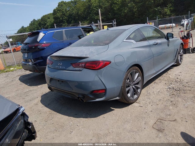 45820791 :رقم المزاد ، JN1FV7LL9MM560031 vin ، 2021 Infiniti Q60 Red Sport 400 Awd مزاد بيع