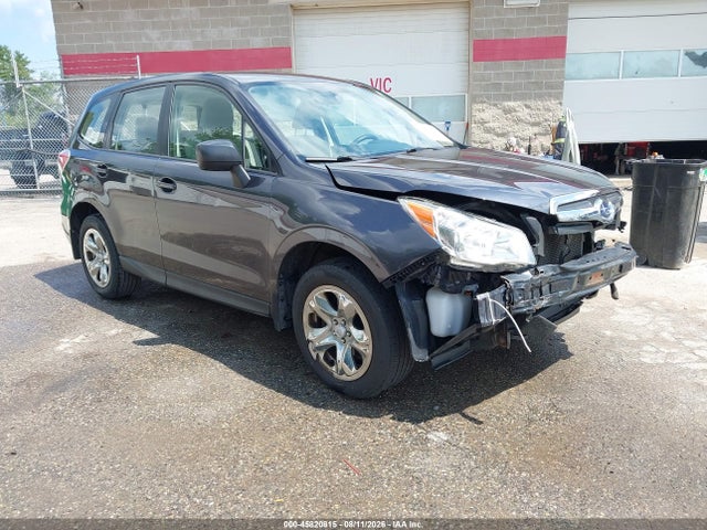 2016 Subaru Forester 2.5i მანქანა იყიდება აუქციონზე, vin: JF2SJAAC0GG536390, აუქციონის ნომერი: 45820815
