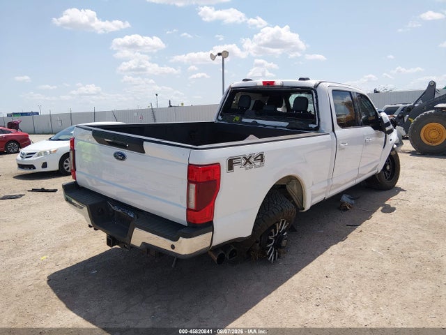 45820841 :رقم المزاد ، 1FT8W2BT0NEC08748 vin ، 2022 Ford F-250 Lariat مزاد بيع