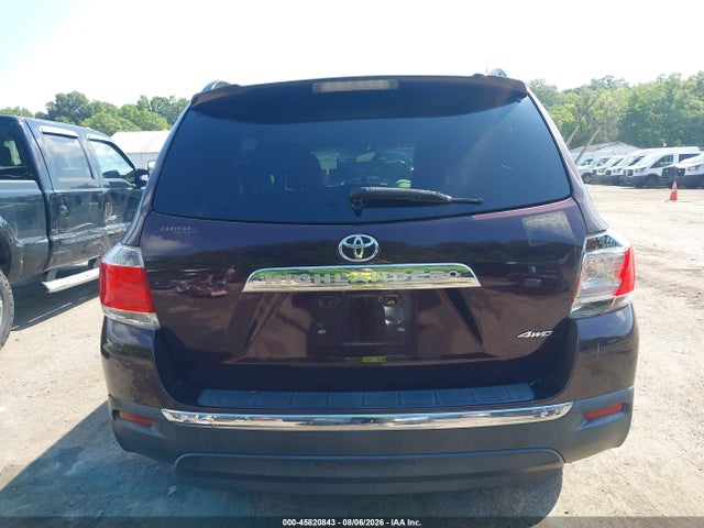 2012 Toyota Highlander Se მანქანა იყიდება აუქციონზე, vin: 5TDBK3EH7CS124920, აუქციონის ნომერი: 45820843