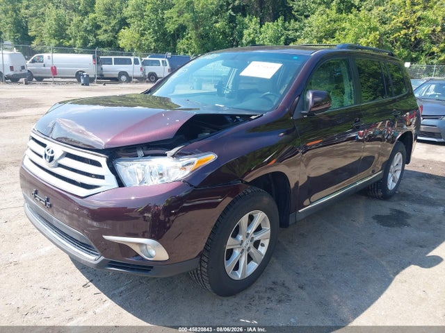 2012 Toyota Highlander Se მანქანა იყიდება აუქციონზე, vin: 5TDBK3EH7CS124920, აუქციონის ნომერი: 45820843