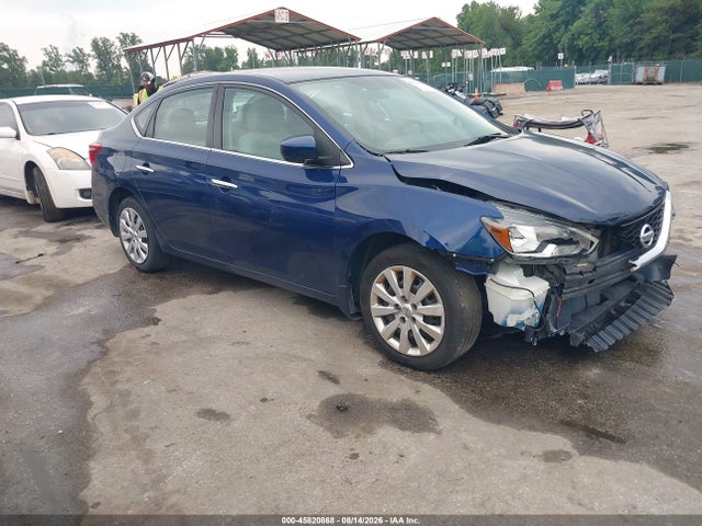 2017 Nissan Sentra S მანქანა იყიდება აუქციონზე, vin: 3N1AB7AP5HY214392, აუქციონის ნომერი: 45820868