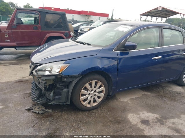 2017 Nissan Sentra S მანქანა იყიდება აუქციონზე, vin: 3N1AB7AP5HY214392, აუქციონის ნომერი: 45820868
