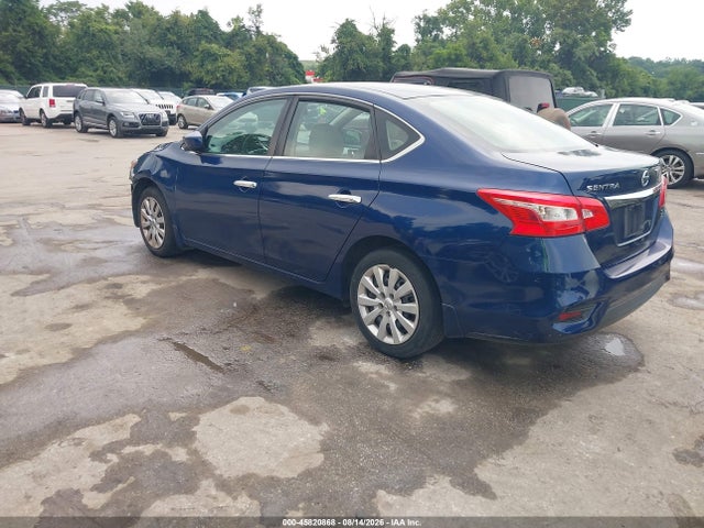 2017 Nissan Sentra S მანქანა იყიდება აუქციონზე, vin: 3N1AB7AP5HY214392, აუქციონის ნომერი: 45820868