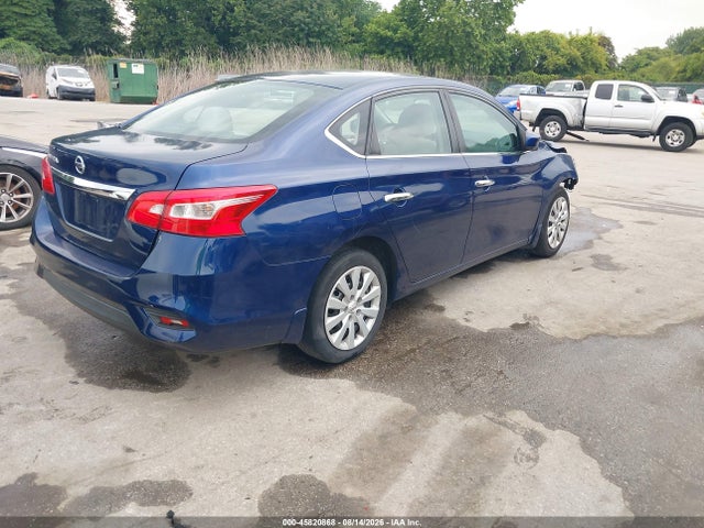 2017 Nissan Sentra S მანქანა იყიდება აუქციონზე, vin: 3N1AB7AP5HY214392, აუქციონის ნომერი: 45820868