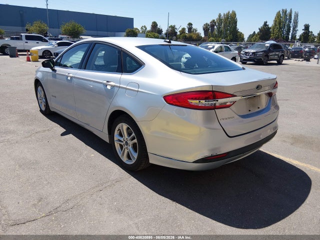 3FA6P0UU6JR243466 Ford Fusion Hybrid S
