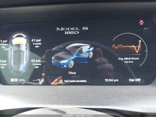 Продаж на аукціоні авто 2018 Tesla Model S 100d/75d/p100d, vin: 5YJSA1E2XJF290451, номер лоту: 45820914