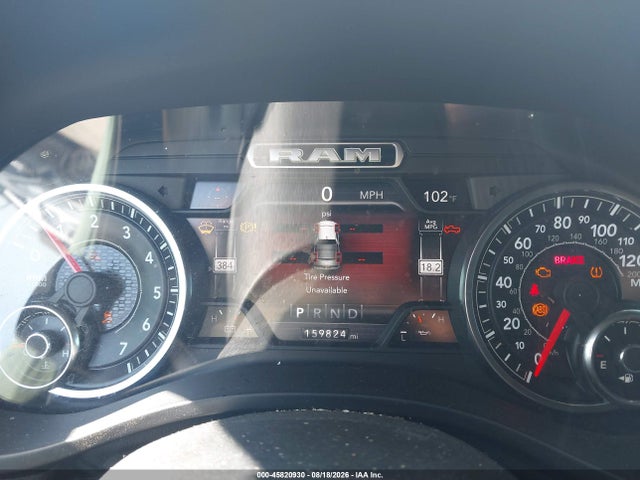 45820930 :رقم المزاد ، 1C6SRFFT4LN146855 vin ، 2020 Ram 1500 Lone Star  4x4 5'7 Box مزاد بيع