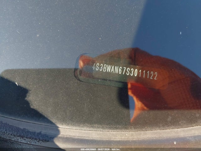 4S3BWAN67S3011122 Subaru Legacy Limited