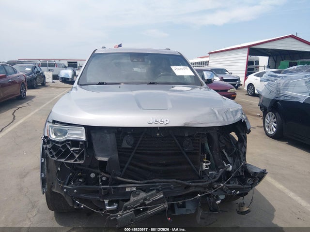 Продаж на аукціоні авто 2017 Jeep Grand Cherokee Overland, vin: 1C4RJFCG9HC731004, номер лоту: 45820977