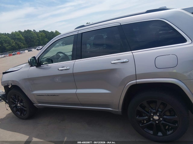 Продаж на аукціоні авто 2017 Jeep Grand Cherokee Overland, vin: 1C4RJFCG9HC731004, номер лоту: 45820977