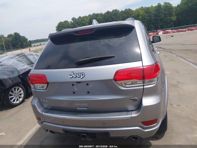 Продаж на аукціоні авто 2017 Jeep Grand Cherokee Overland, vin: 1C4RJFCG9HC731004, номер лоту: 45820977