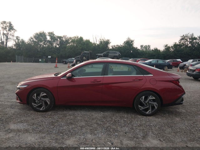 45820998 :رقم المزاد ، KMHLN4DJXSU177221 vin ، 2025 Hyundai Elantra Hybrid Limited مزاد بيع