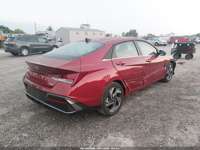45820998 :رقم المزاد ، KMHLN4DJXSU177221 vin ، 2025 Hyundai Elantra Hybrid Limited مزاد بيع